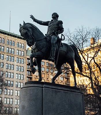 washington statue | Henderson Breast Reconstruction New York