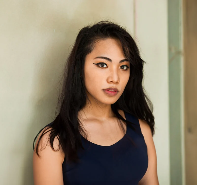 transgender woman in black top | Henderson Breast Reconstruction New York